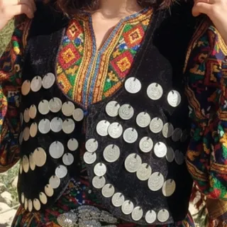 جلیقه مخملی سنتی