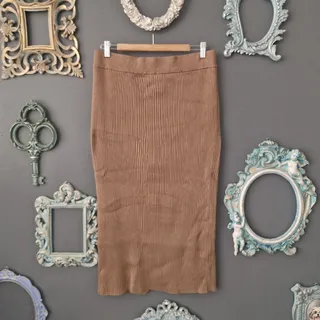 دامن بافت میله ای H&M