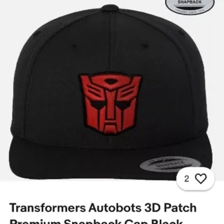 کلاه کپ transformers
