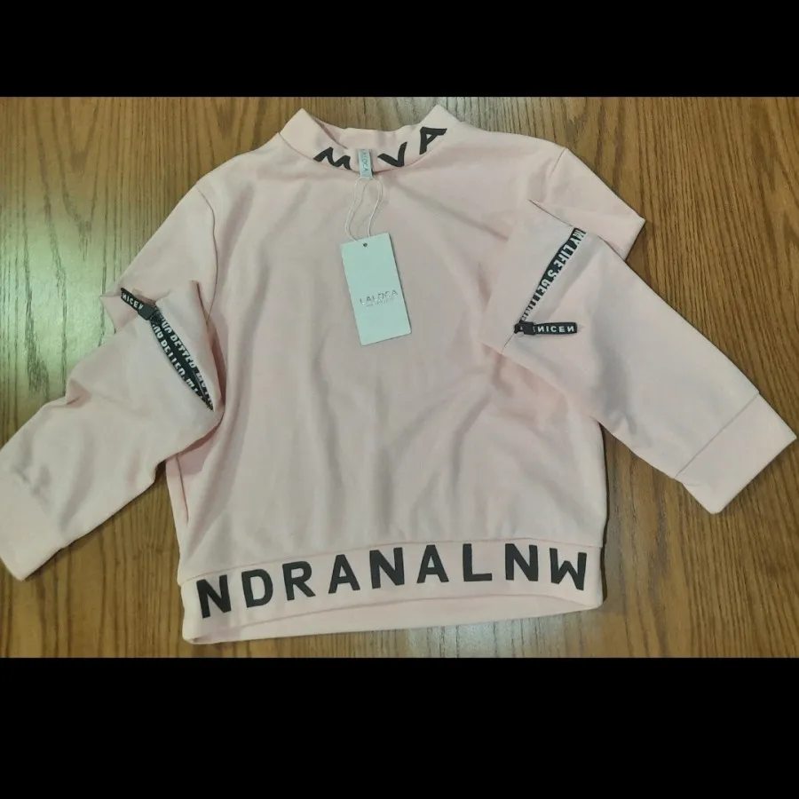 کراپ آستین بلند زیپدار