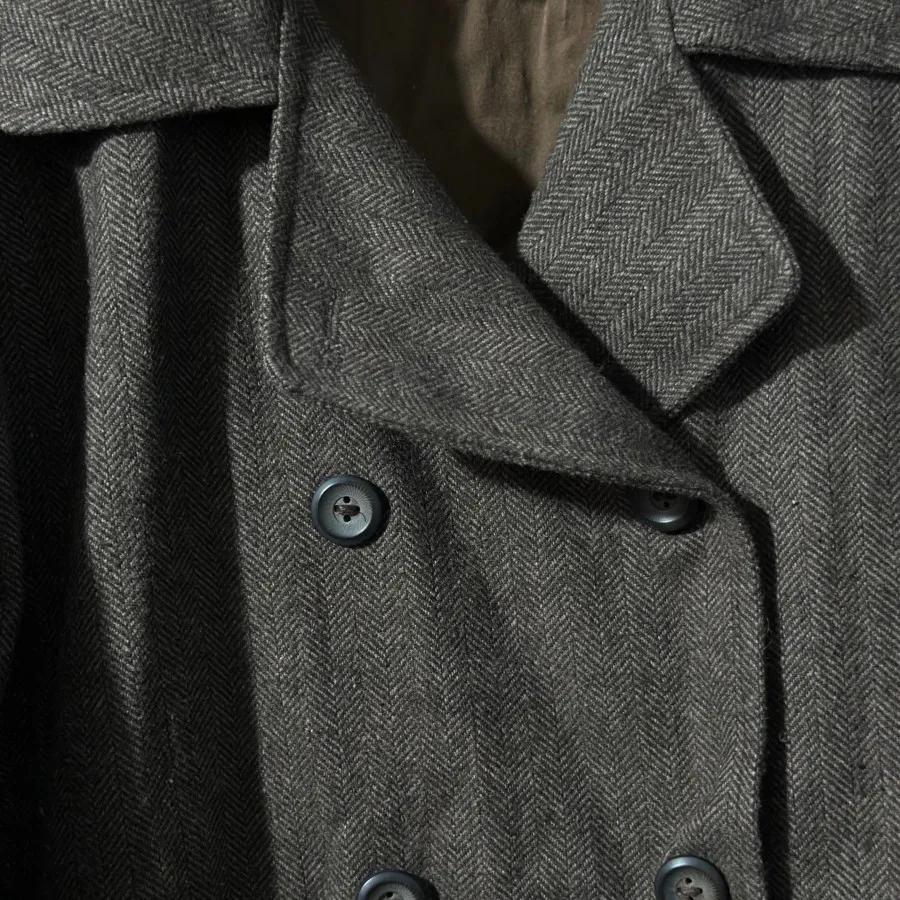 ست پالتو شلوار پشمی جناغی