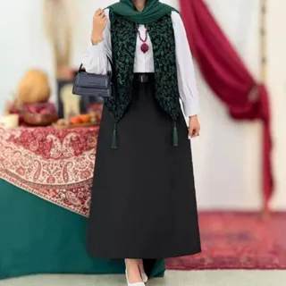 مانتو سه تیکه  یلدایی