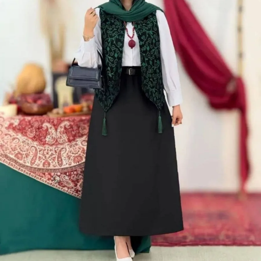 مانتو سه تیکه  یلدایی