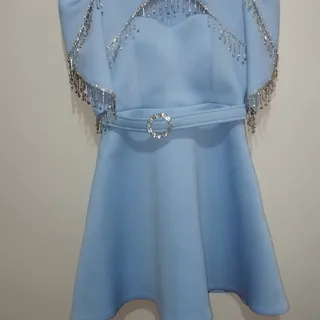 لباس مجلسی آبی
