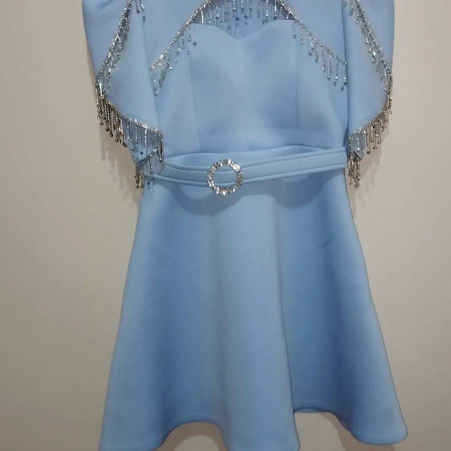 لباس مجلسی آبی