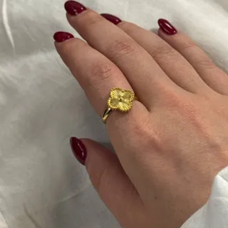 انگشتر ونکلیف طلایی