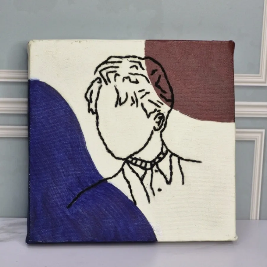 بوم گلدوزی شده