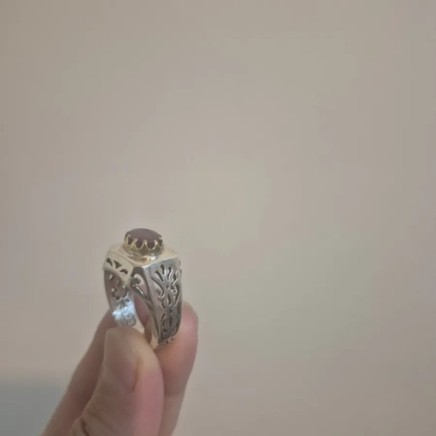 انگشتر  نقره مردانه