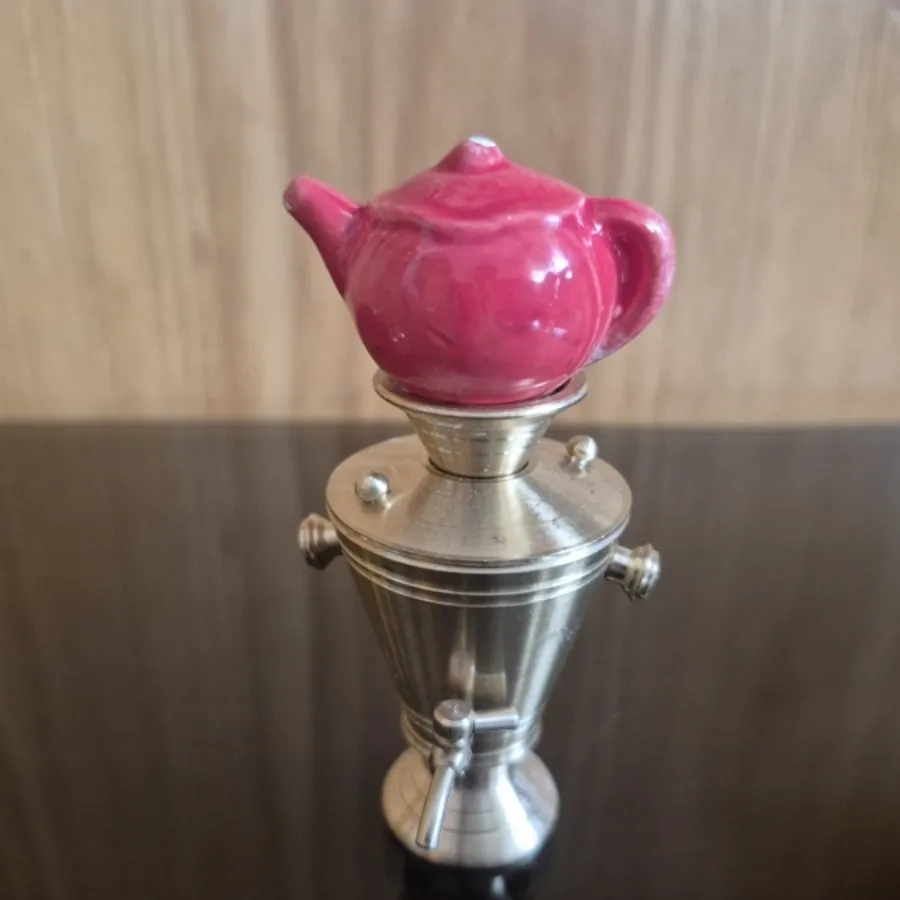 سماور تزیینی برنجی