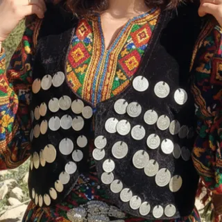 جلیقه مخمل سنتی