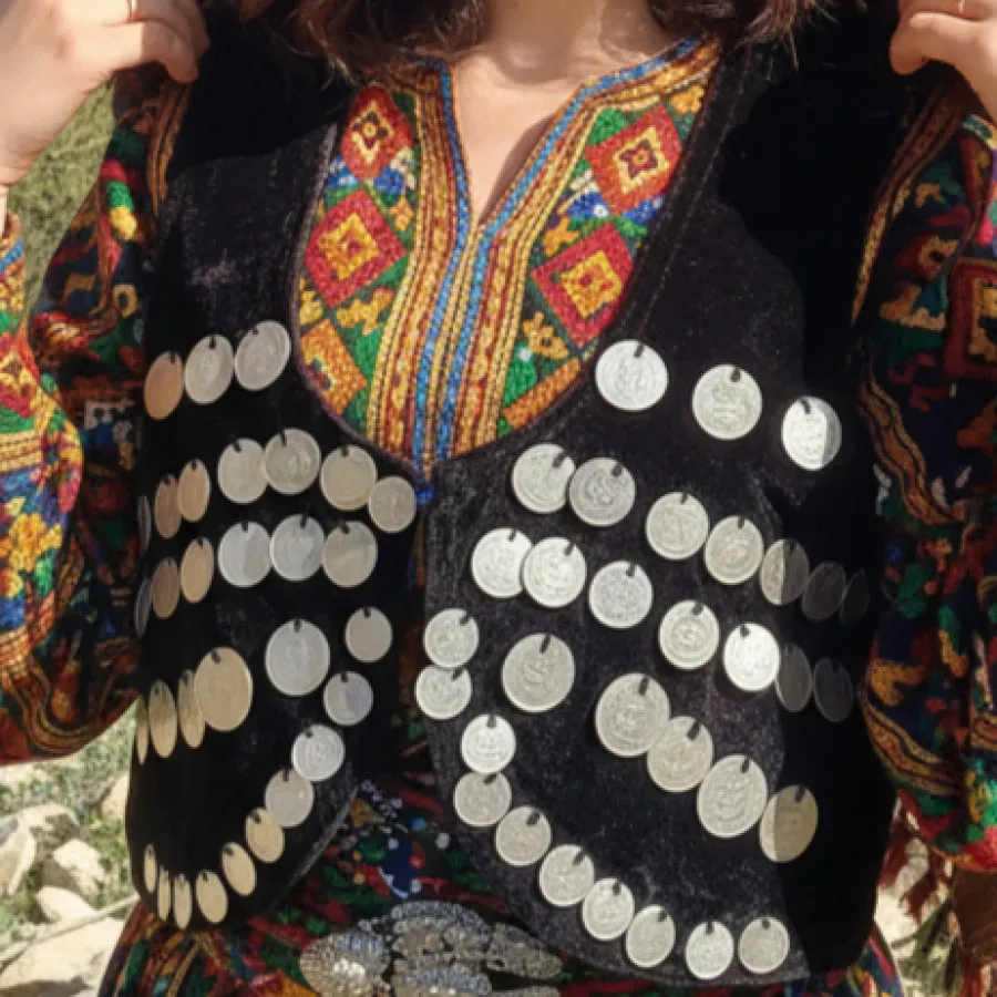 جلیقه مخمل سنتی