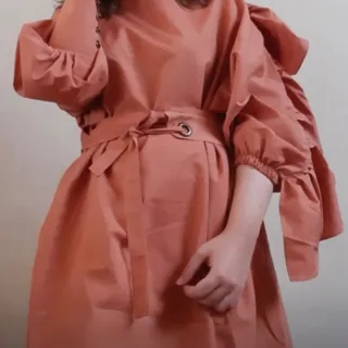 سارافون آستین پیلی پرچی