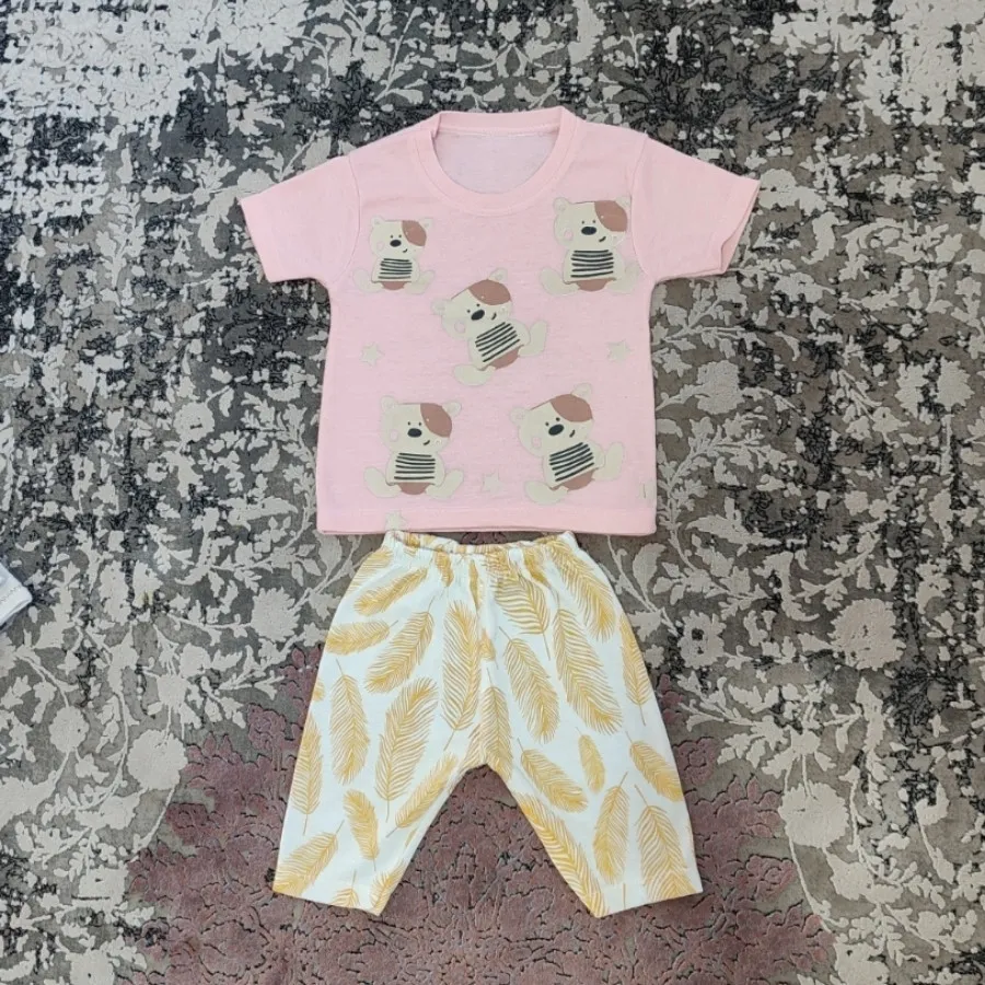 ست تیشرت شلوارک بچگانه