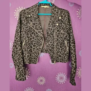 کت و دامن جین مخملی H&M