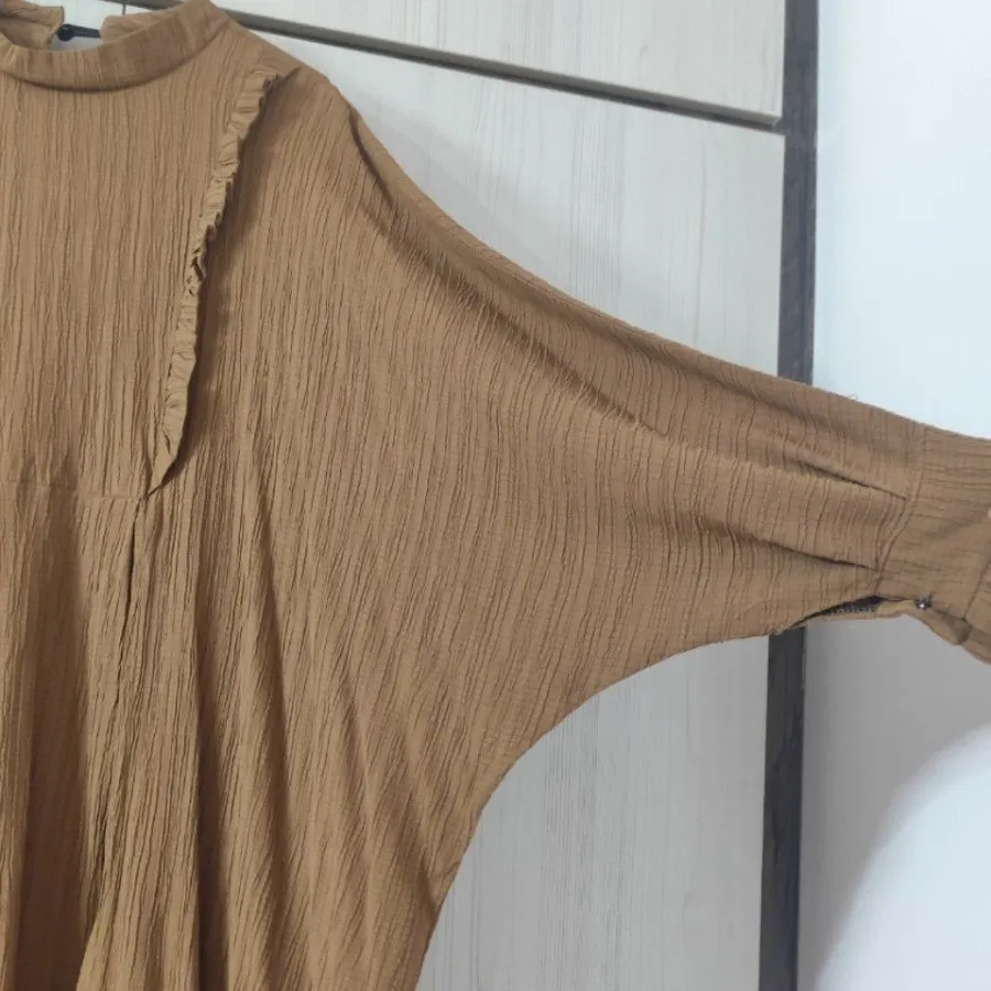 لباس بلند قهوه‌ای