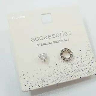 گوشواره نقره 925 نگین دار