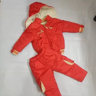 ست کاپشن و شلوار بادگیر