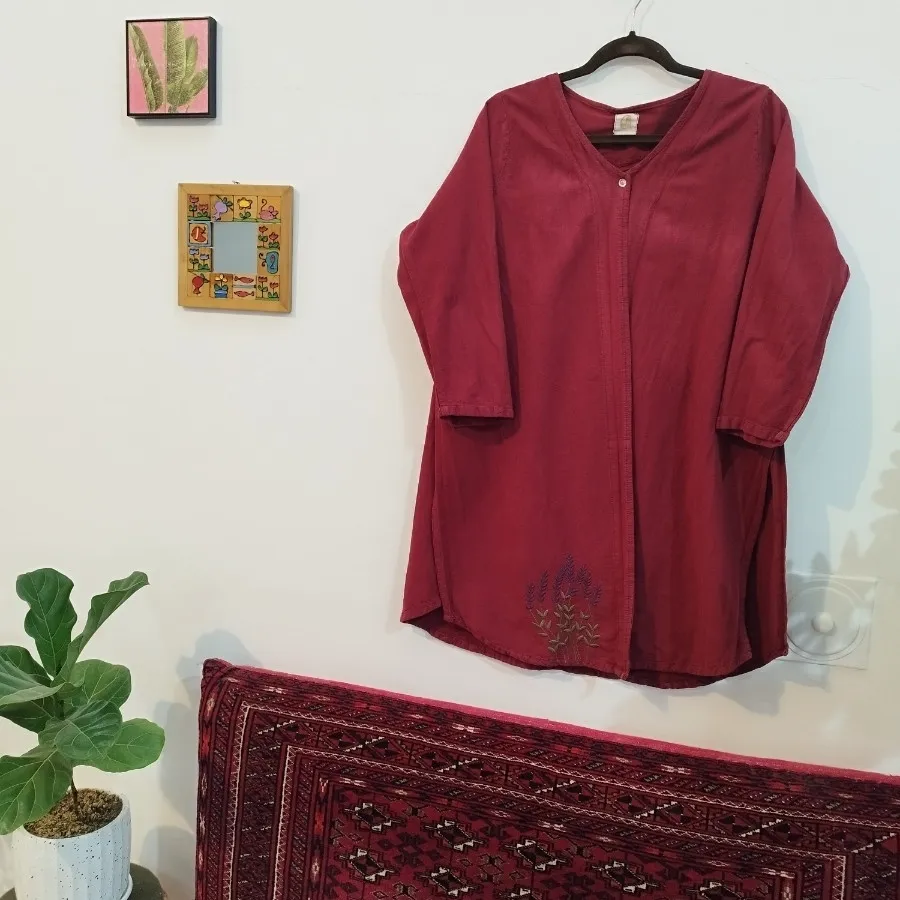 مانتو جنس کتان