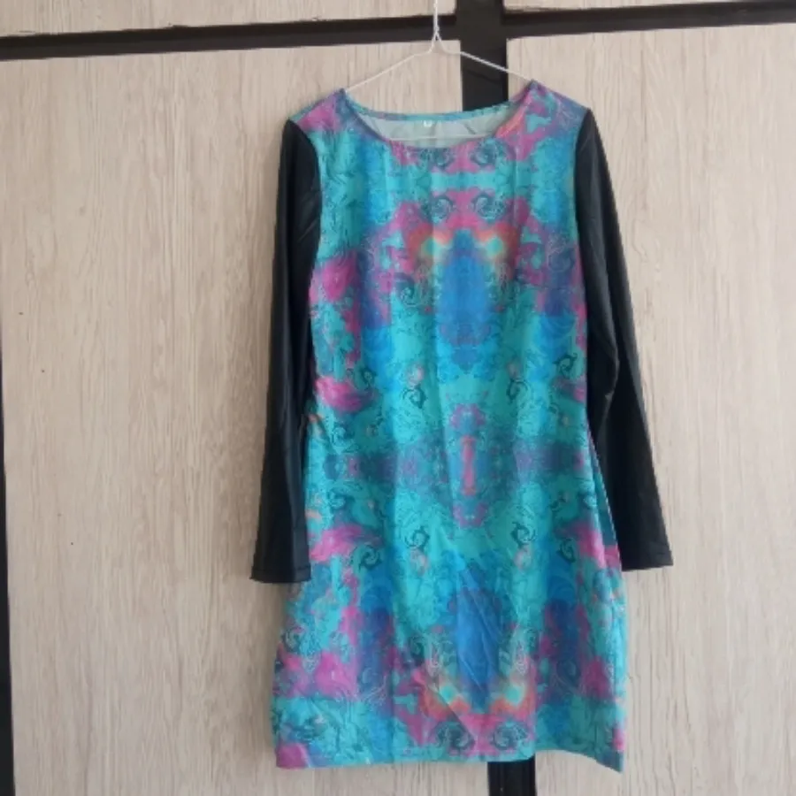 تونیک آستین چرم