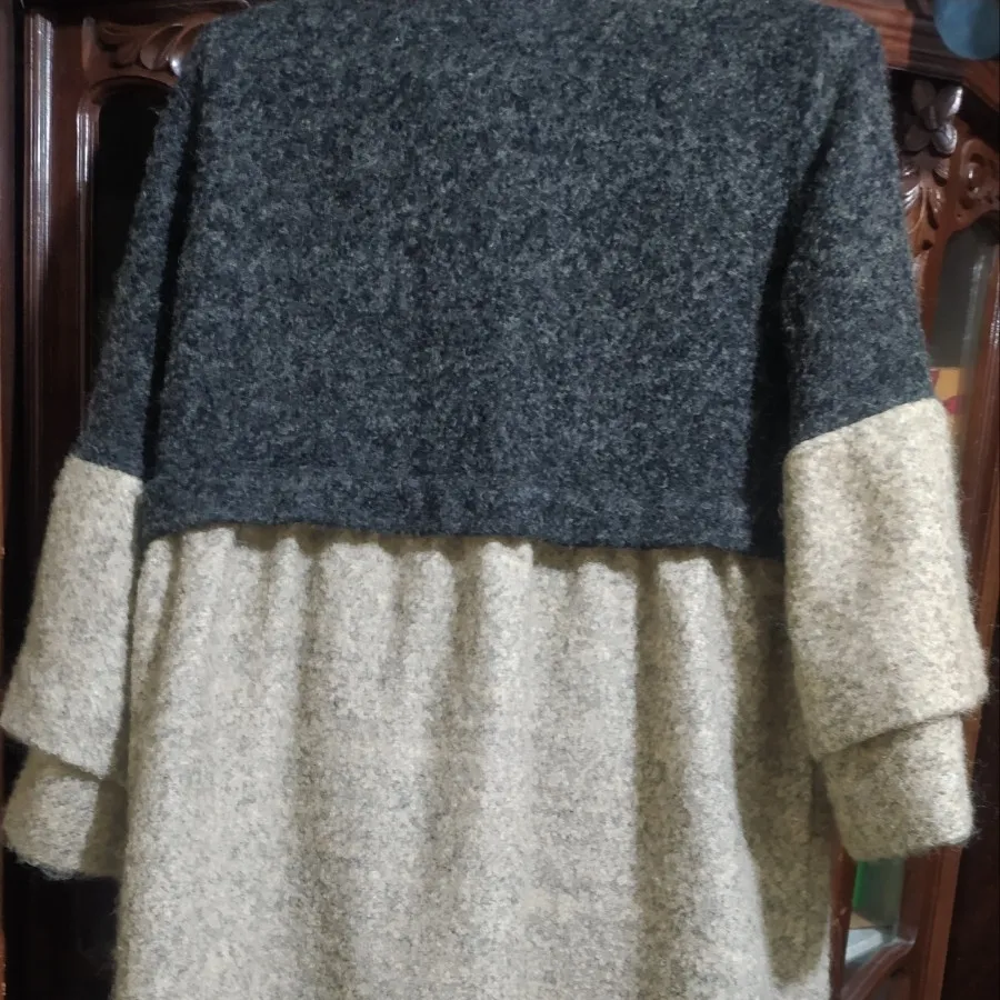 پالتو زنانه پشمی سایز40