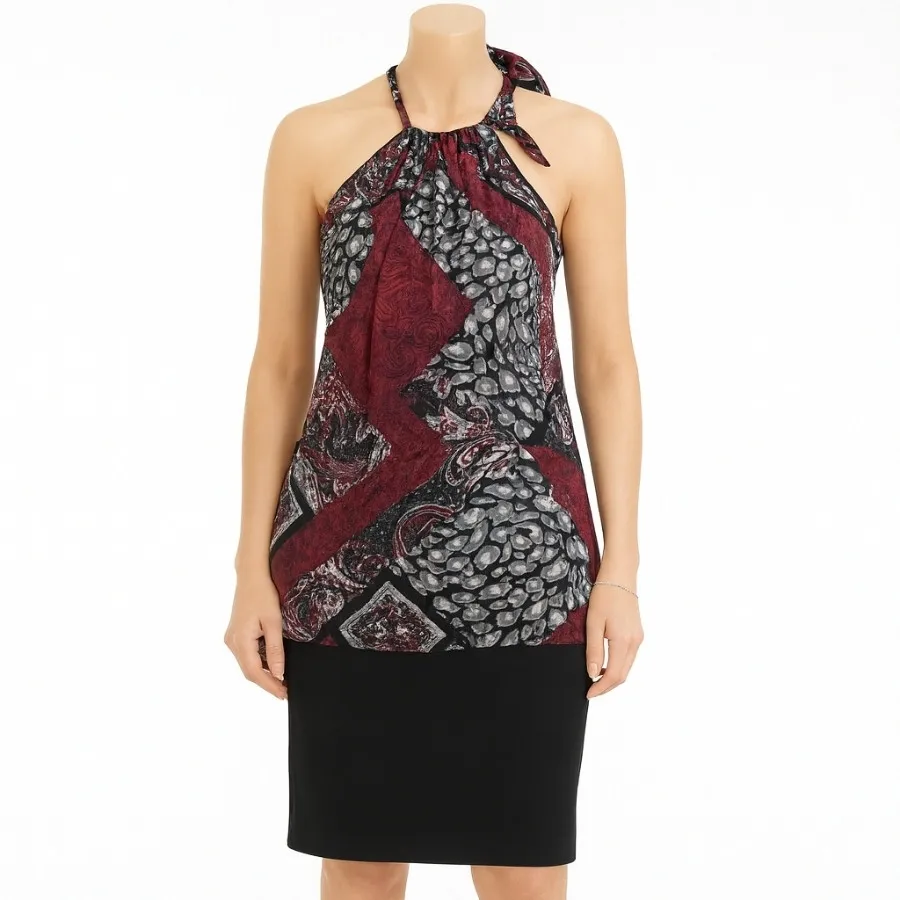 تاپ یقه پاپیونی