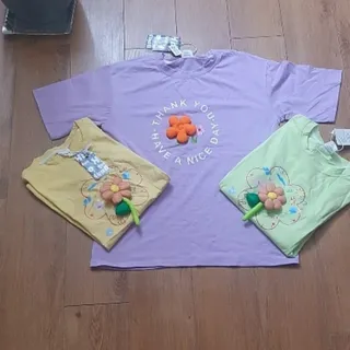 تی شرت گل برجسته