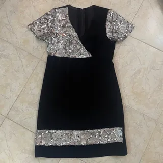 پیراهن دست دوز پولک دار