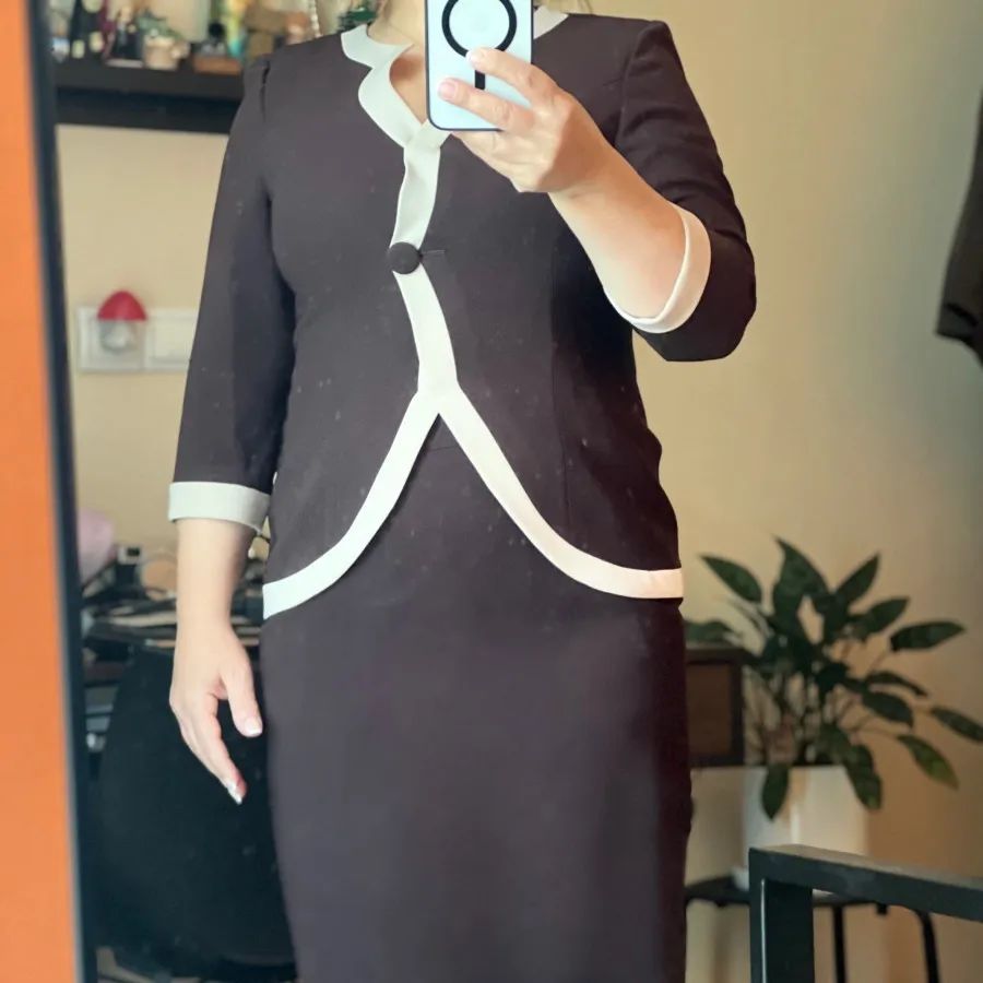 کت دامن مجلسی کرپ