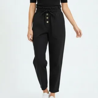 شلوار مشکی مام فیت