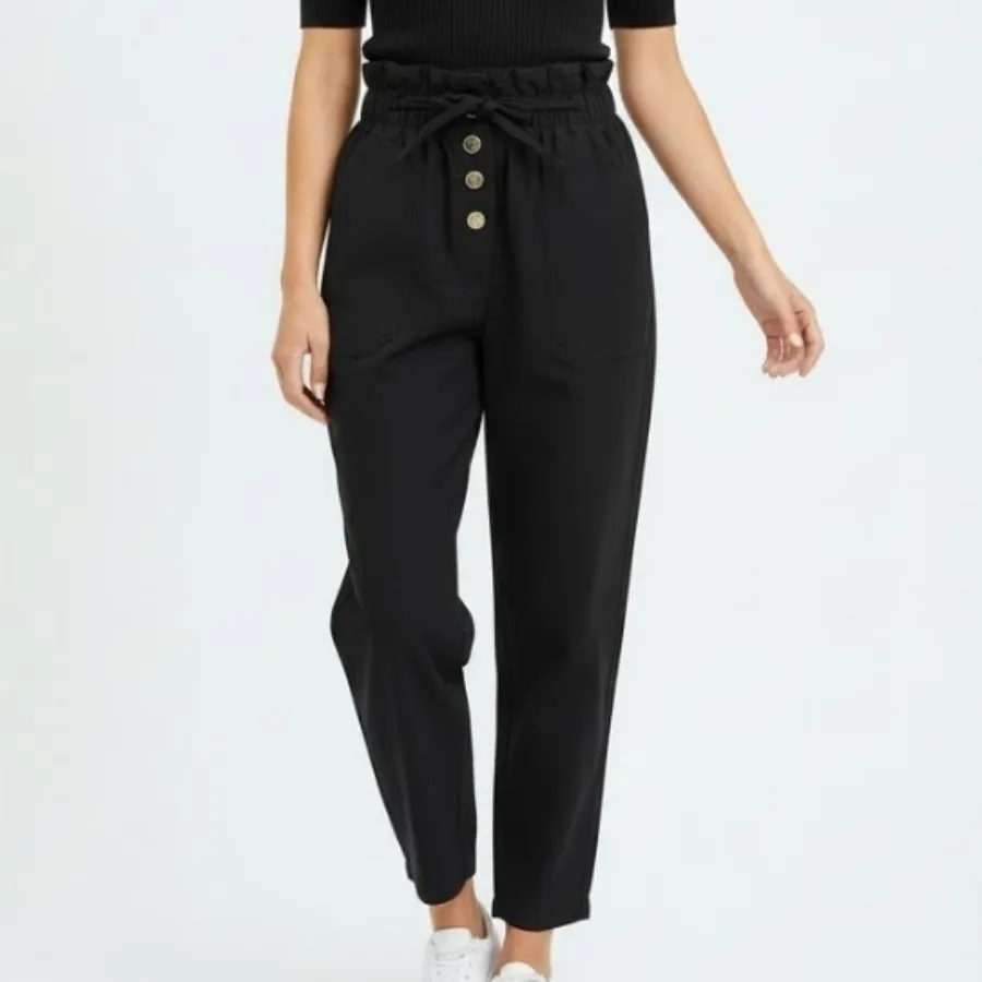 شلوار مشکی مام فیت