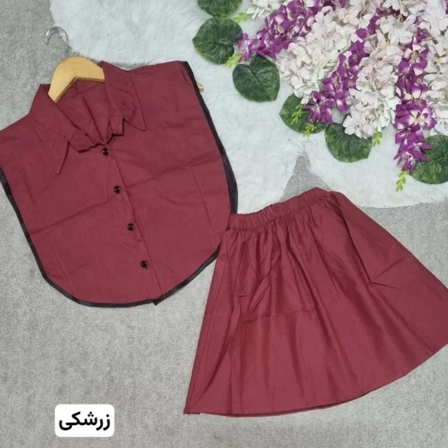 دامنک و یقه فیک