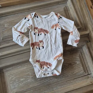 بادی آستین بلند روباهی