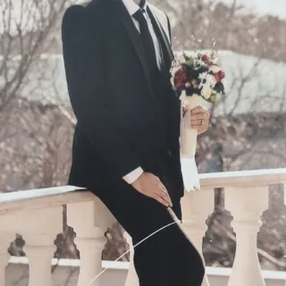 کت و شلوار کرال مشکی