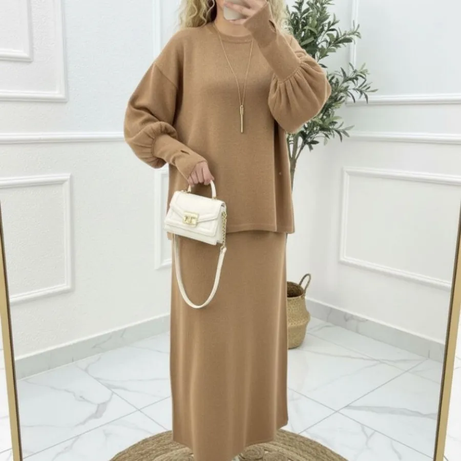 بافت بلوز دامن