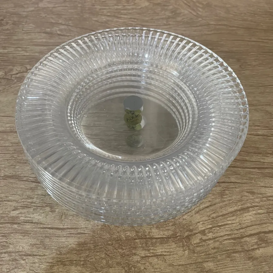 بشقاب کریستال الماسی