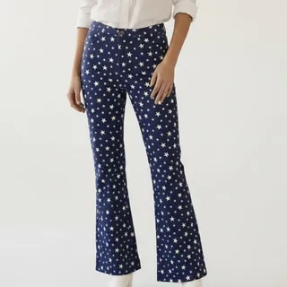 شلوار پارچه‌ای ستاره‌ای