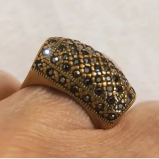 انگشتر برنجی کپی طلا