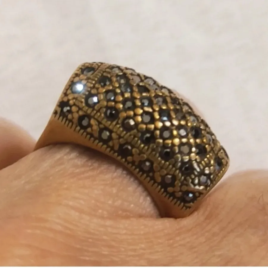 انگشتر برنجی کپی طلا