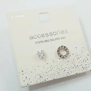 گوشواره نقره 925 نگین دار