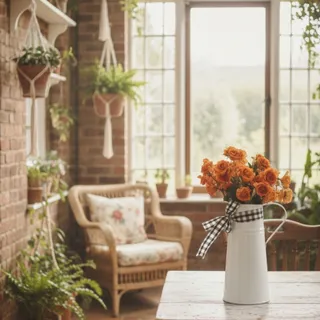 گلدان فلزی برندuriel