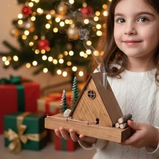 جاعودی کلبه چوبی سوییسی