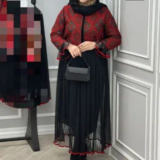 کت و دامن یلدایی گل بانو