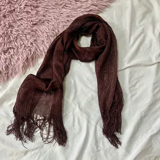 شال قهوه ای