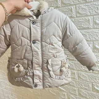 کاپشن دخترانه خارجی کرم