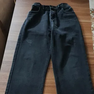 شلوار جین نیم بگ زنانه نو