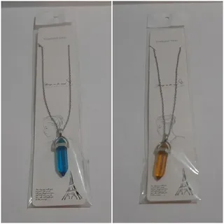 گردنبند مدل منشوری (2عدد)