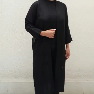 مانتو مشکی M