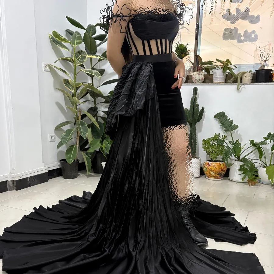 پیراهن مجلسی فشن مشکی ✨