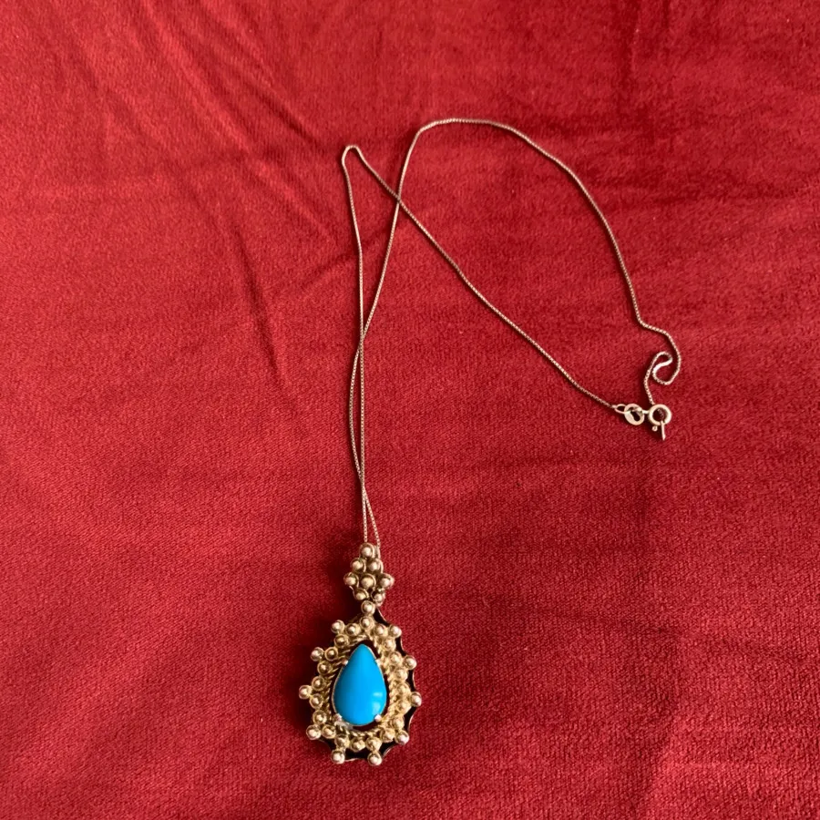 گردنبند نقره انتیک