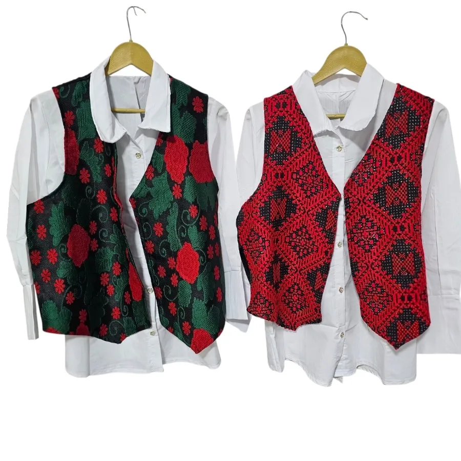 ست شومیز و جلیقه زیلورا